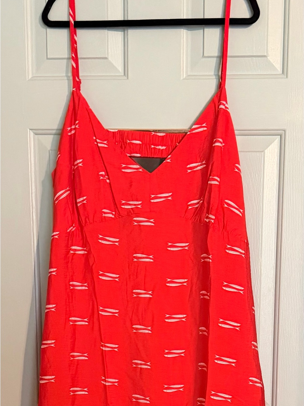 Red Patterned Dress - Picture 1 of 8